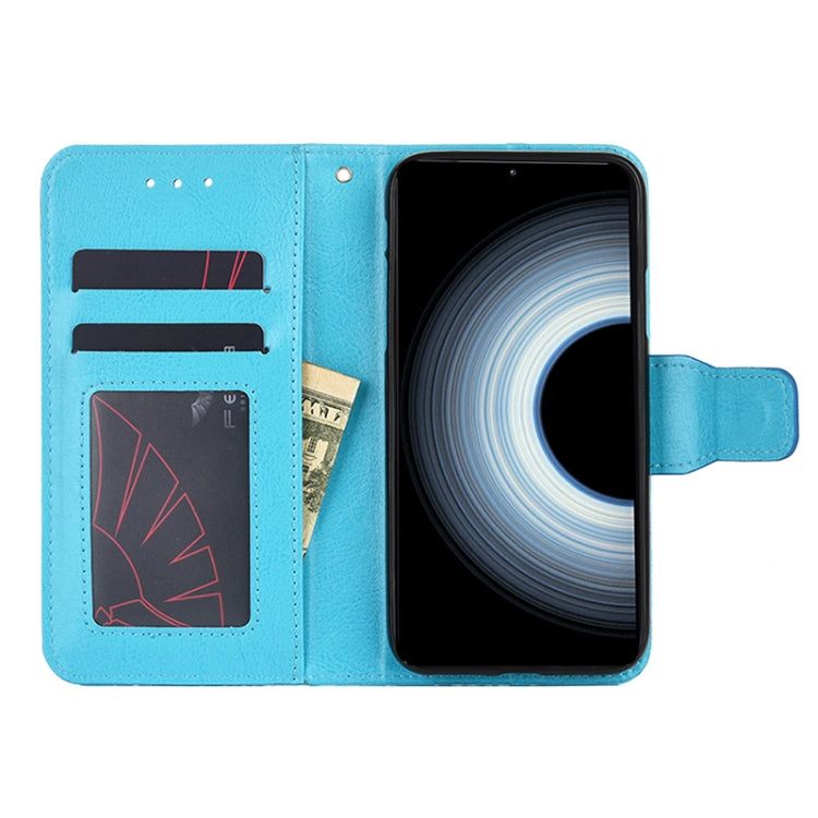 For Asus Zenfone 9 Crystal Texture Horizontal Flip Leather Phone Case