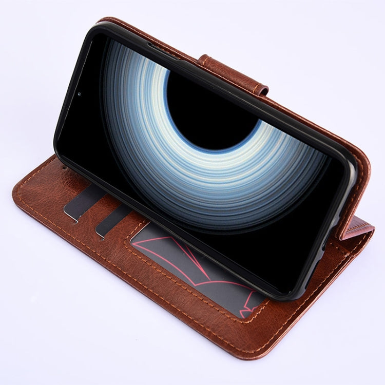 For Asus Zenfone 9 Crystal Texture Horizontal Flip Leather Phone Case