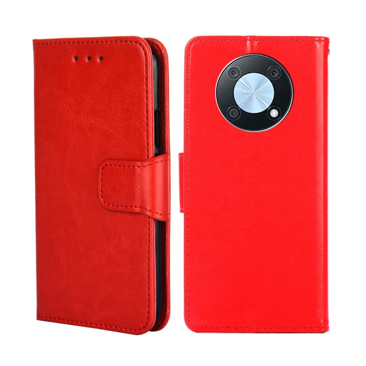 For Huawei nova Y90 4G Crystal Texture Horizontal Flip Leather Phone Case