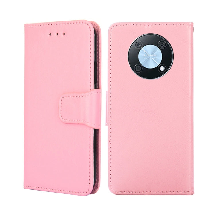 For Huawei nova Y90 4G Crystal Texture Horizontal Flip Leather Phone Case