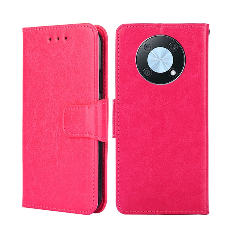 For Huawei nova Y90 4G Crystal Texture Horizontal Flip Leather Phone Case