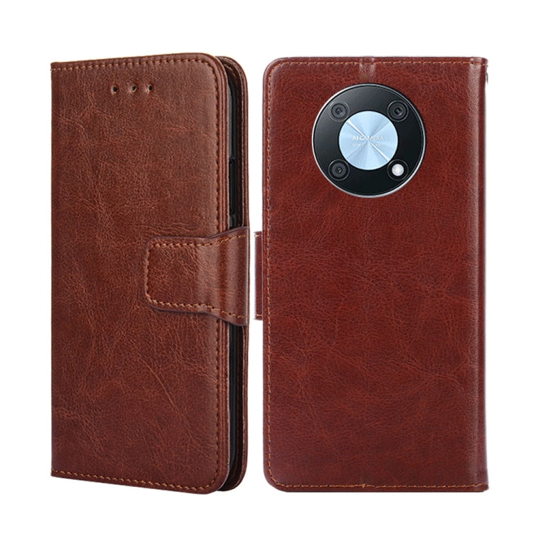 For Huawei nova Y90 4G Crystal Texture Horizontal Flip Leather Phone Case