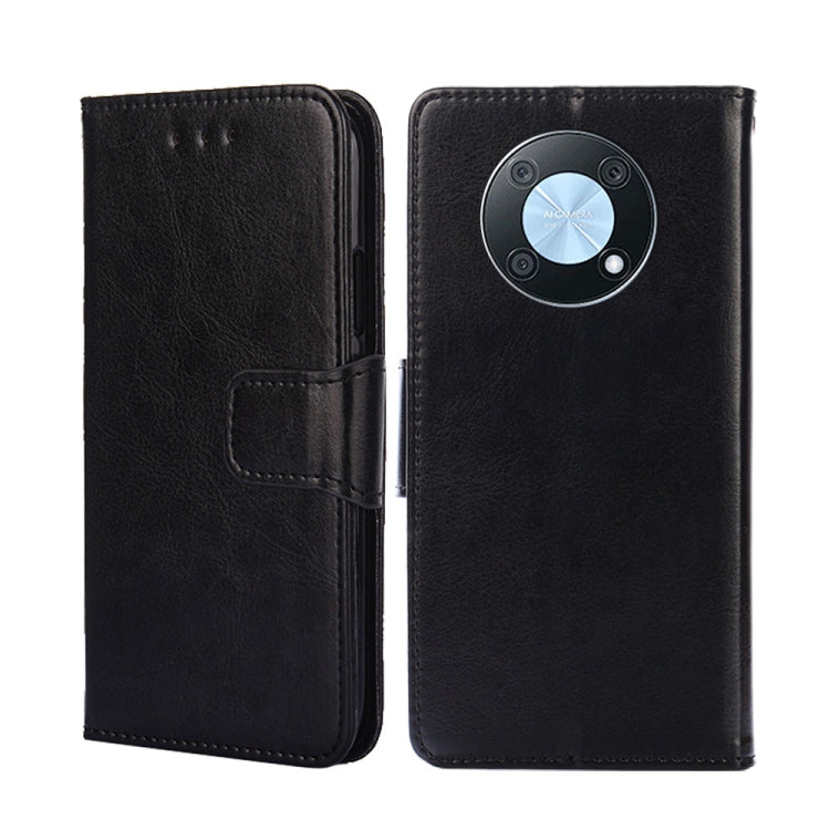 For Huawei nova Y90 4G Crystal Texture Horizontal Flip Leather Phone Case