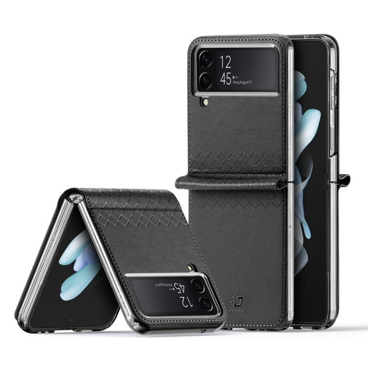 For Samsung Galaxy Z Flip4 DUX DUCIS Bril Series PU + TPU Phone Case