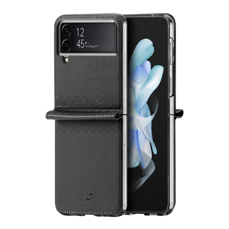 For Samsung Galaxy Z Flip4 DUX DUCIS Bril Series PU + TPU Phone Case