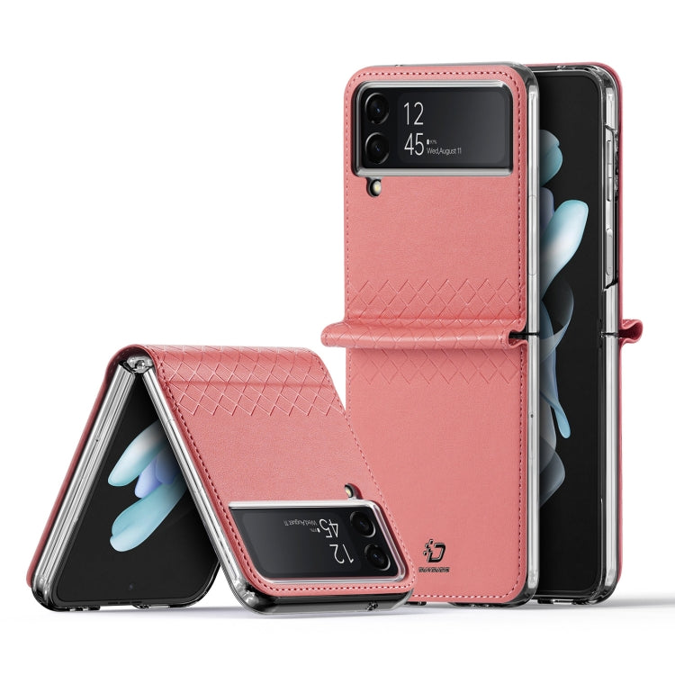 For Samsung Galaxy Z Flip4 DUX DUCIS Bril Series PU + TPU Phone Case