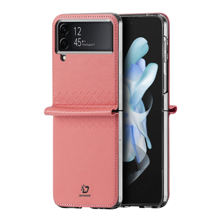 For Samsung Galaxy Z Flip4 DUX DUCIS Bril Series PU + TPU Phone Case