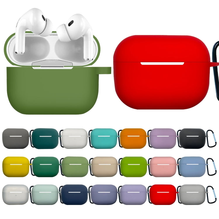 Earphone Silicone Protective Case with Buckle For AirPods Pro 2