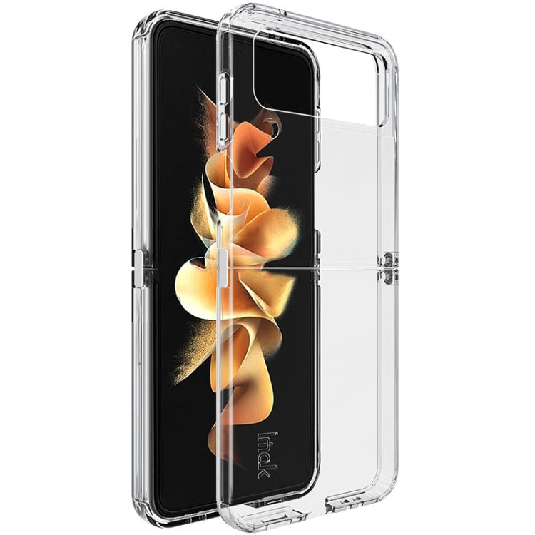 For Samsung Galaxy Z Flip4 5G imak UX-6 series All-inclusive Shockproof Airbag TPU Invisible Phone Case(Transparent)