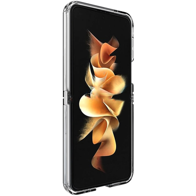 For Samsung Galaxy Z Flip4 5G imak UX-6 series All-inclusive Shockproof Airbag TPU Invisible Phone Case(Transparent)