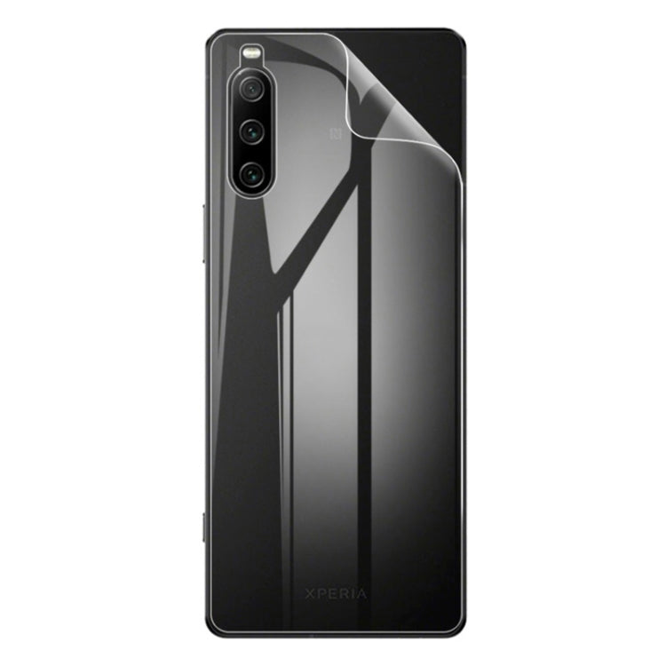 2 PCS imak HD Hydrogel Film Phone Back Protector For Sony Xperia 10 IV