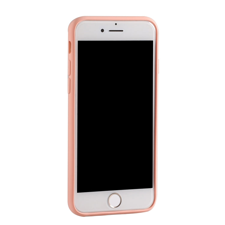 For iPhone SE 2022 / SE 2020 Sliding Camera Cover Design Twill Anti-Slip TPU Case