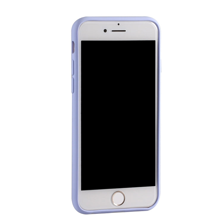 For iPhone SE 2022 / SE 2020 Sliding Camera Cover Design Twill Anti-Slip TPU Case