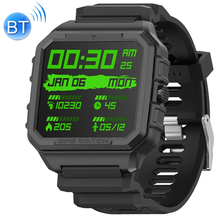 NORTH EDGE ALPHA Pro 1.52 inch Health Monitoring GPS Positioning Bluetooth Smart Sports Watch(Black)