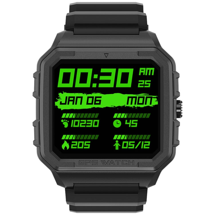 NORTH EDGE ALPHA Pro 1.52 inch Health Monitoring GPS Positioning Bluetooth Smart Sports Watch(Black)