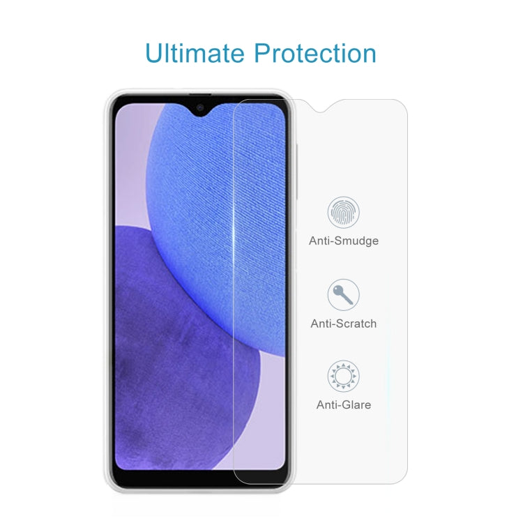 For Samsung Galaxy A23e 50 PCS 0.26mm 9H 2.5D Tempered Glass Film