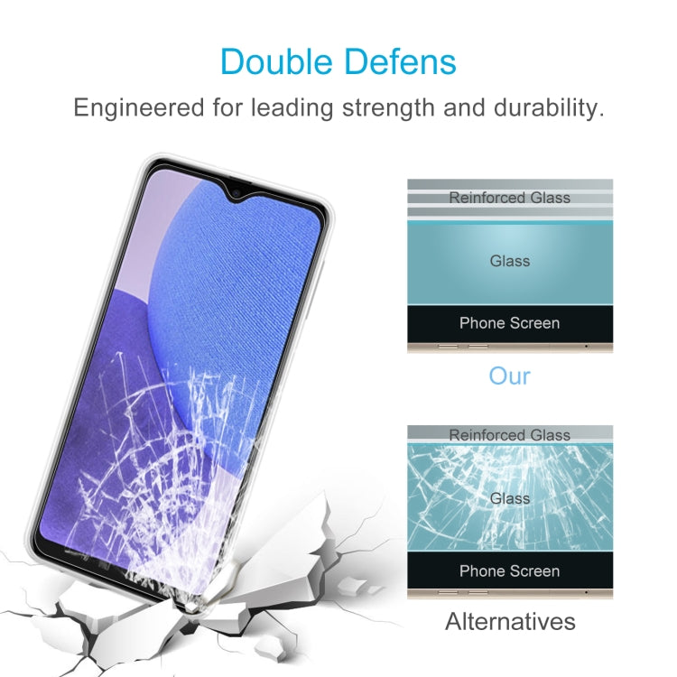 For Samsung Galaxy A23e 50 PCS 0.26mm 9H 2.5D Tempered Glass Film