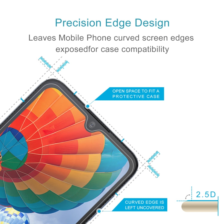 For TCL 304 50 PCS 0.26mm 9H 2.5D Tempered Glass Film