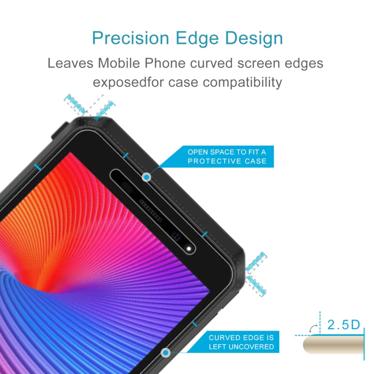 For Ulefone Power Armor X11 Pro 50 PCS 0.26mm 9H 2.5D Tempered Glass Film