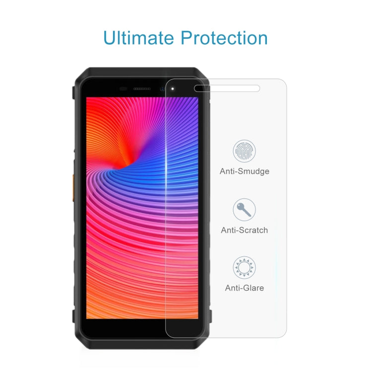 For Ulefone Power Armor X11 Pro 50 PCS 0.26mm 9H 2.5D Tempered Glass Film