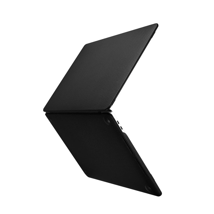 RMA132 For MacBook Pro 13.3 inch (2016-2019) Universal Cross Texture Ultra-thin Anti-fall Laptop Protective Leather Case