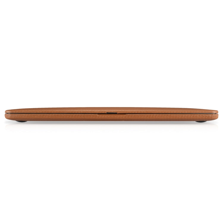 RMA132 For MacBook Pro 13.3 inch (2016-2019) Universal Cross Texture Ultra-thin Anti-fall Laptop Protective Leather Case