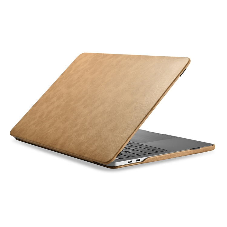 RMA133 For MacBook Pro 15 inch (2016-2019) Universal Microfiber Leather Anti-fall Laptop Protective Leather Case