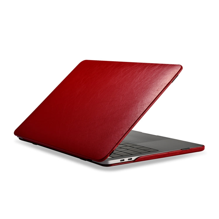 RMA133 For MacBook Pro 15 inch (2016-2019) Universal Microfiber Leather Anti-fall Laptop Protective Leather Case