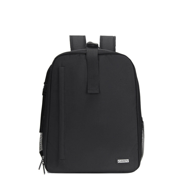 CADeN D6 V Camera Backpack Shoulders Drawbar Nylon Camera Bag, Size:32 x 18 x 43cm(Black)