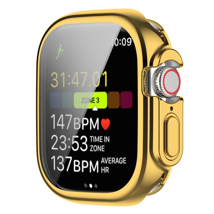 TPU All-inclusive Electroplating Protective Case For Apple Watch Ultra 49mm / Apple Watch Ultra 2 49mm