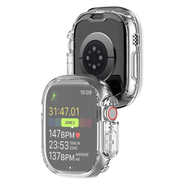 TPU All-inclusive Transparent Protective Case For Apple Watch Ultra 49mm / Apple Watch Ultra 2 49mm