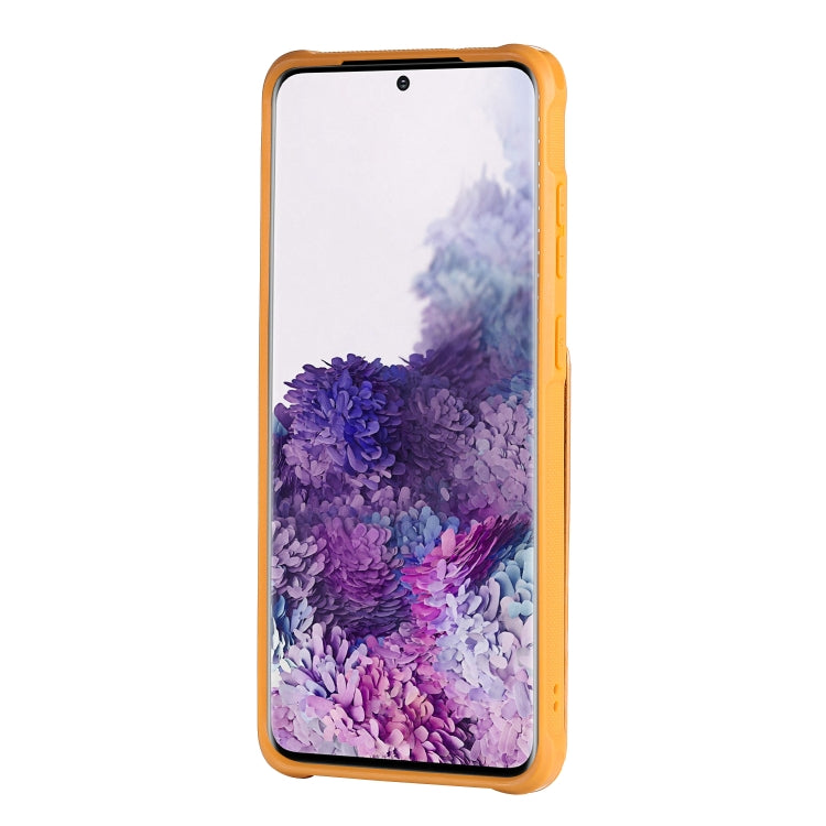 For Galaxy S20+ Vertical Flip Shockproof Leather Protective Case with Long Rope, Support Card Slots & Bracket & Photo Holder & Wallet Function