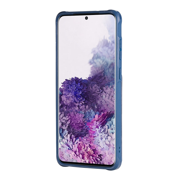 For Galaxy S20+ Vertical Flip Shockproof Leather Protective Case with Long Rope, Support Card Slots & Bracket & Photo Holder & Wallet Function