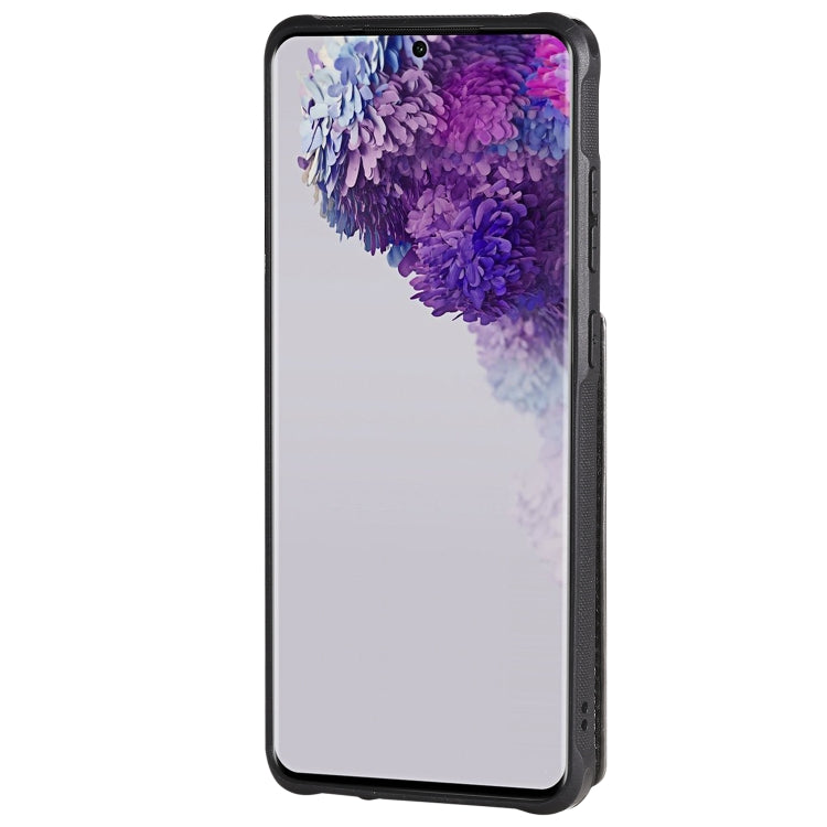 For Galaxy S20 Ultra Vertical Flip Shockproof Leather Protective Case with Long Rope, Support Card Slots & Bracket & Photo Holder & Wallet Function