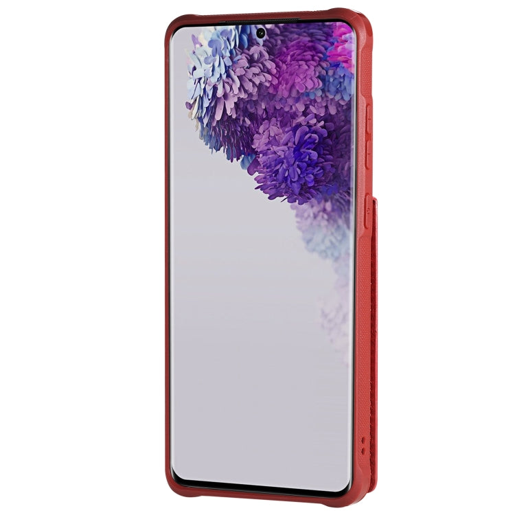For Galaxy S20 Ultra Vertical Flip Shockproof Leather Protective Case with Long Rope, Support Card Slots & Bracket & Photo Holder & Wallet Function