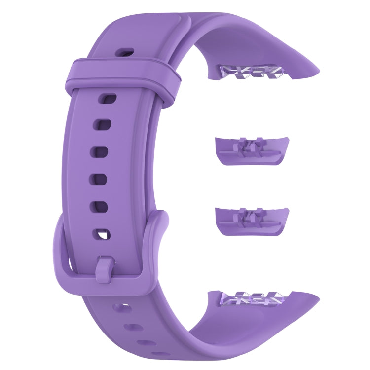 For OPPO Band 2 Solid Color Soft Silicone Watch Band