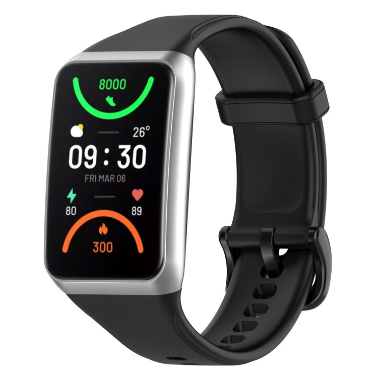For OPPO Band 2 Solid Color Soft Silicone Watch Band