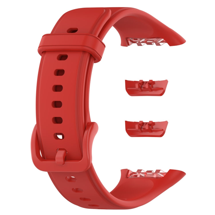 For OPPO Band 2 Solid Color Soft Silicone Watch Band
