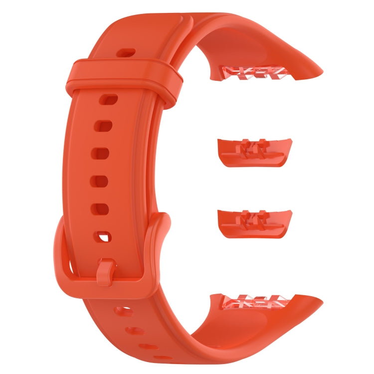 For OPPO Band 2 Solid Color Soft Silicone Watch Band