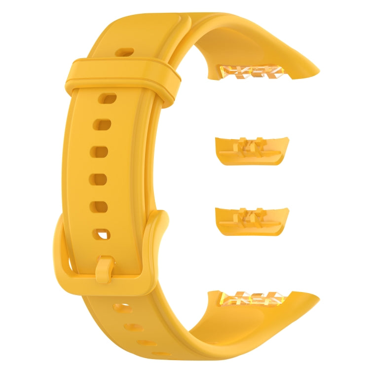 For OPPO Band 2 Solid Color Soft Silicone Watch Band