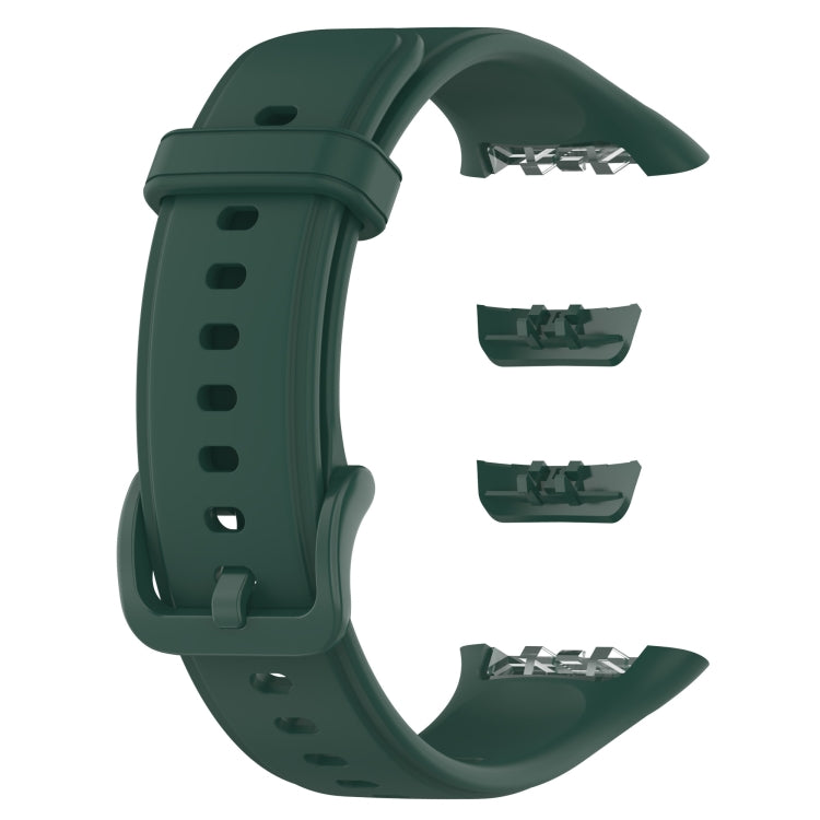 For OPPO Band 2 Solid Color Soft Silicone Watch Band