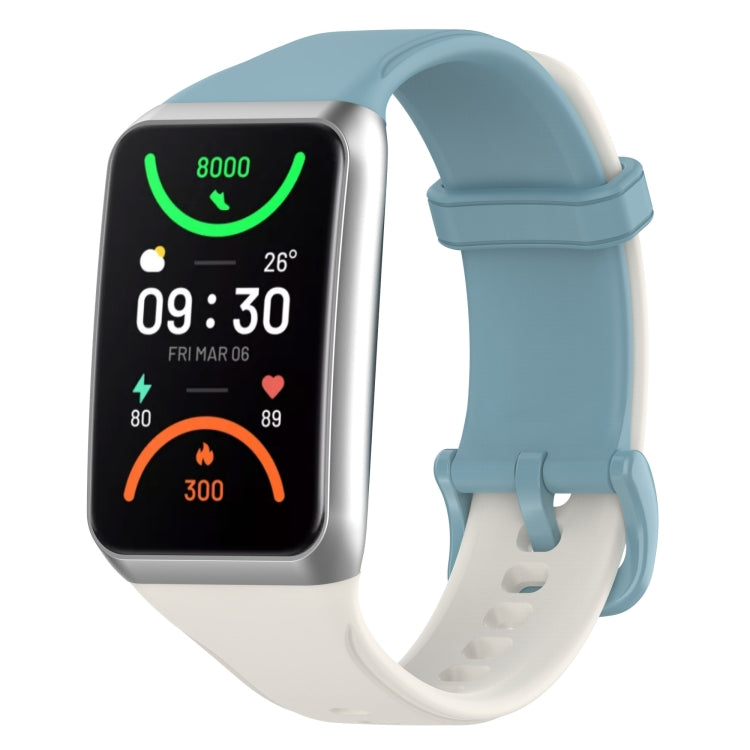 For OPPO Band 2 Solid Color Soft Silicone Watch Band