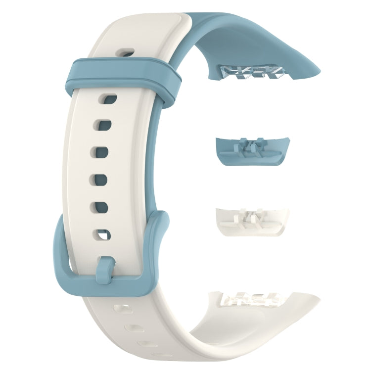 For OPPO Band 2 Solid Color Soft Silicone Watch Band