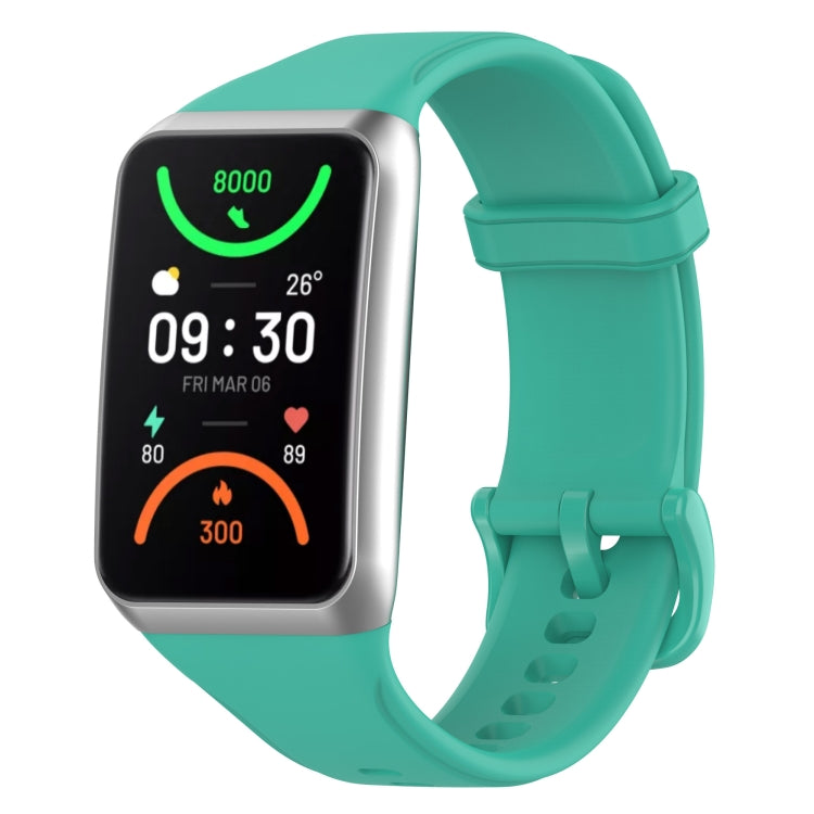 For OPPO Band 2 Solid Color Soft Silicone Watch Band