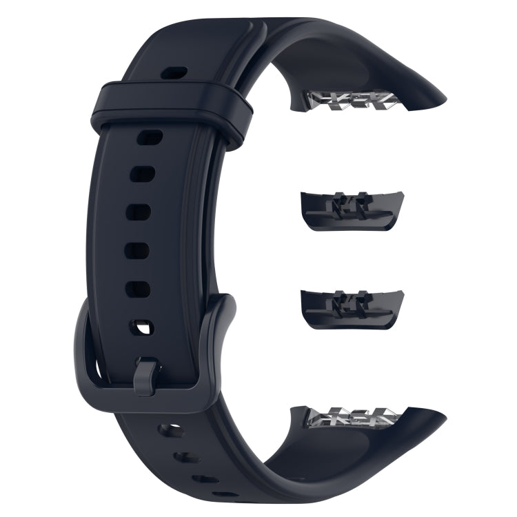 For OPPO Band 2 Solid Color Soft Silicone Watch Band