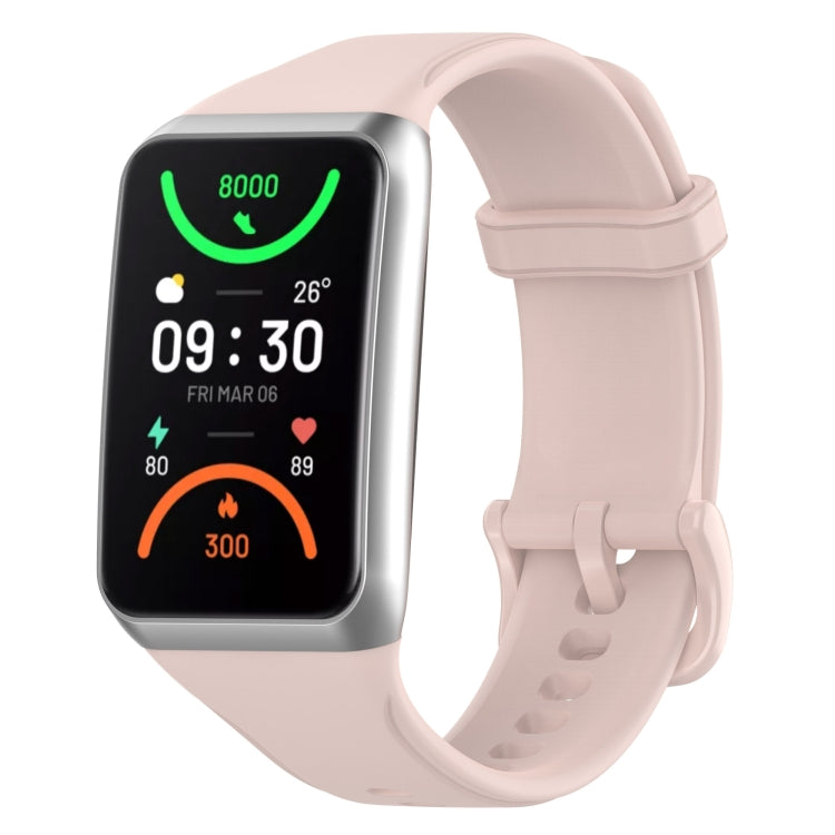 For OPPO Band 2 Solid Color Soft Silicone Watch Band