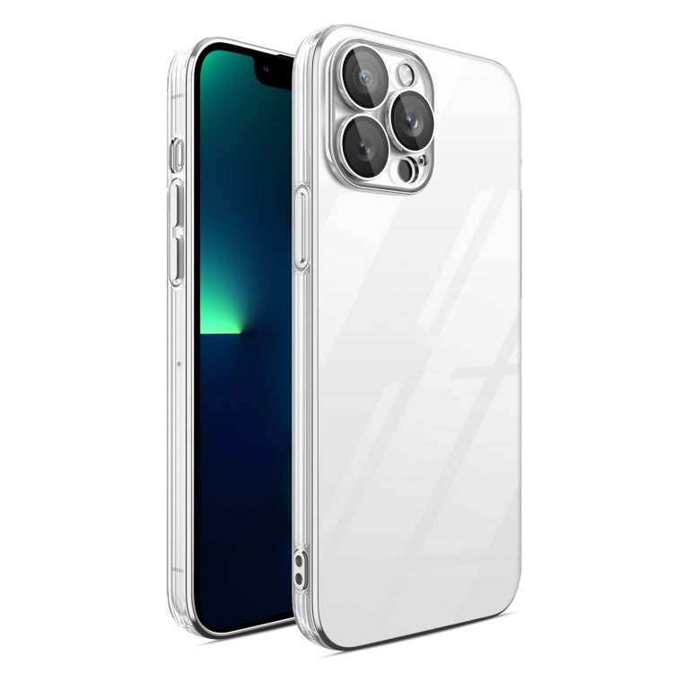 For iPhone 12 Pro Electroplating TPU Transparent Phone Case