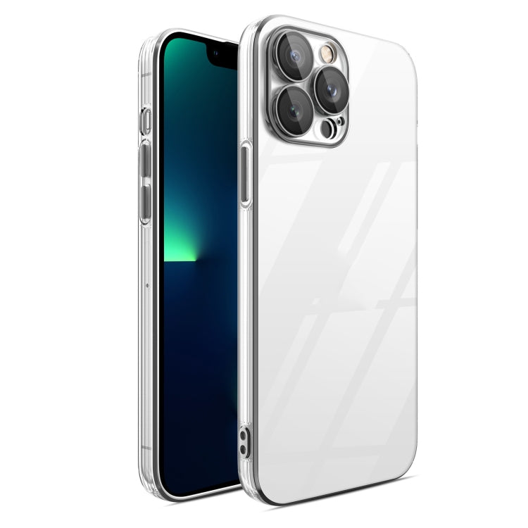 For iPhone 14 Pro Max Electroplating TPU Transparent Phone Case