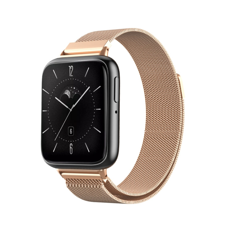 For OPPO Watch 3 Milanese Stainless Steel Metal Watch Band