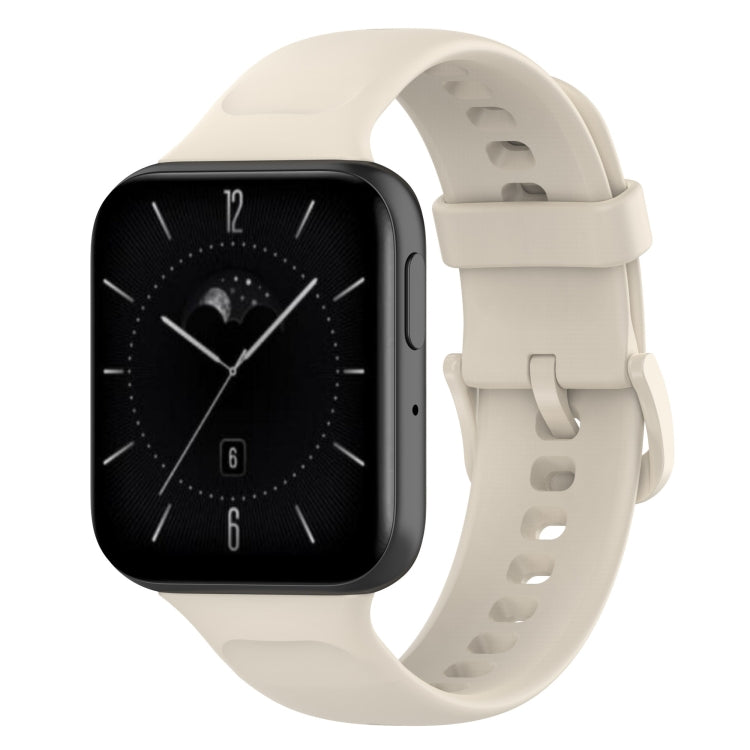 For OPPO Watch 3 Solid Color Soft Silicone Watch Band